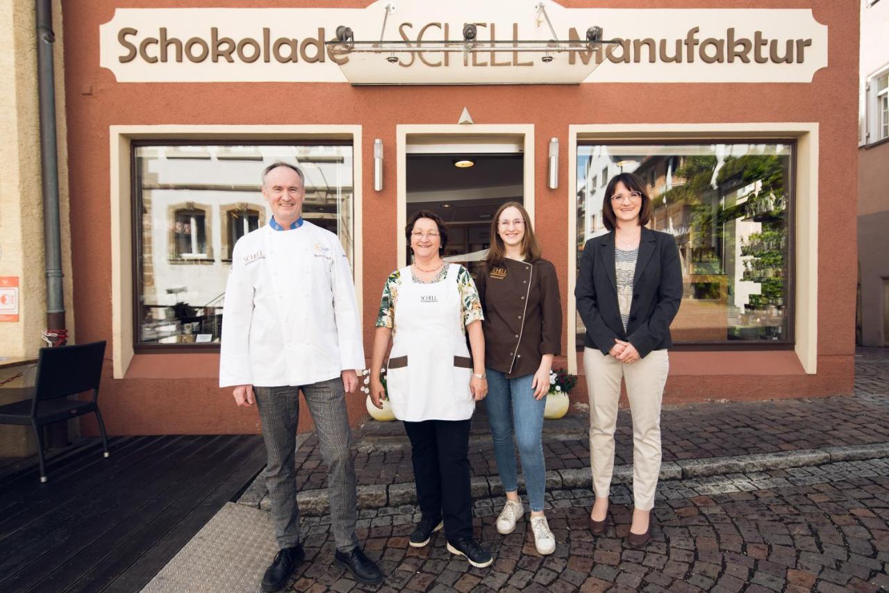 Schell Schokoladen Hotel Gundelsheim  ภายนอก รูปภาพ